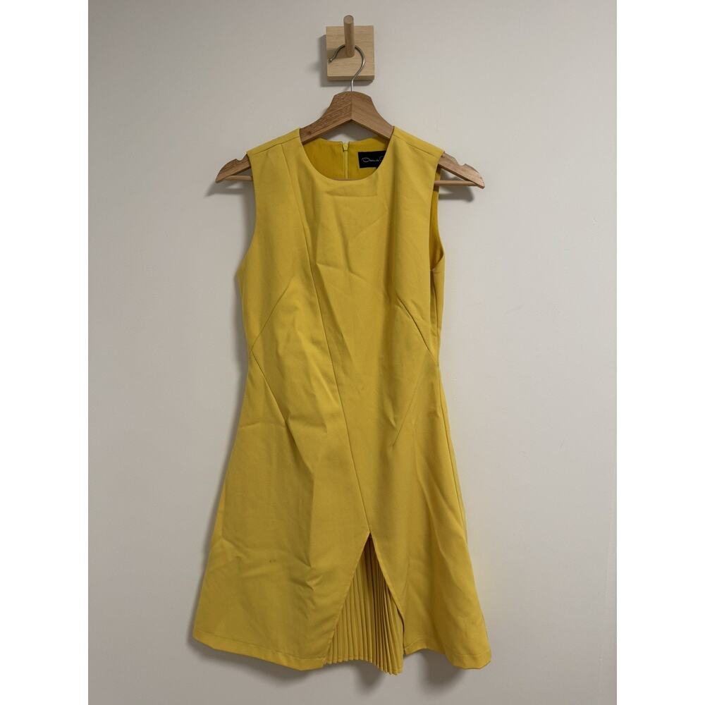 Oscar de la Renta Virgin Wool Midi Dress Size Small